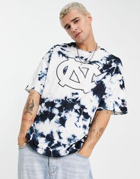 CHAMPION | Champion Reverse Weave tie dye collegiate t-shirt in black商品图片,4.7折