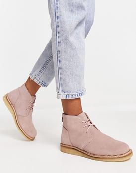 Levi's | Levi's Bern suede boots in pink商品图片,额外9.5折, 额外九五折