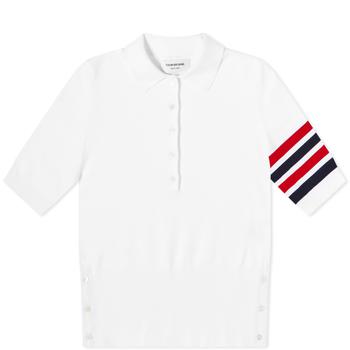 Thom Browne | Thom Browne 4 Bar Polo Top商品图片,