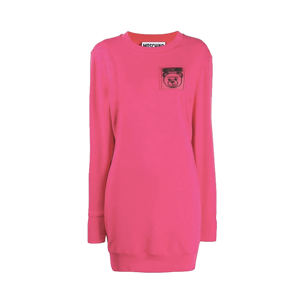 冬装莫斯奇诺卫衣, Moschino | MOSCHINO 女玫红色女士卫衣/帽衫 DV0448-5427-0215商品图片 独家减免邮费