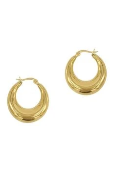 ADORNIA | Domed Hoop Earrings,商家Nordstrom Rack,价格¥154
