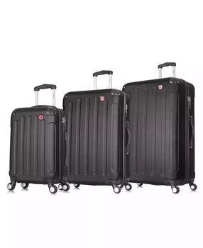 DUKAP | Intely 3-Pc. Hardside Tech Luggage Set,商家Macy's,价格¥2341