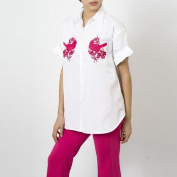 推荐N°21 白色 女士衬衫 G111-0696商品