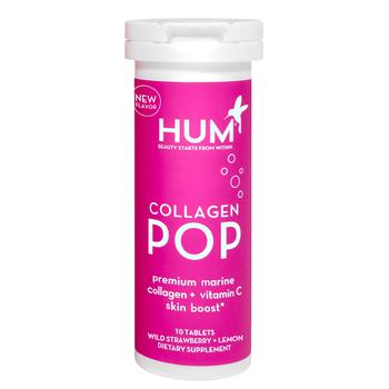 洗面奶氨基酸真假, Hum Nutrition | Collagen Pop Strawberry Lemon商品图片 