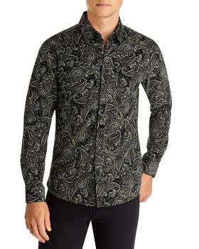 Michael Kors | Relaxed Fit Paisley Shirt商品图片,