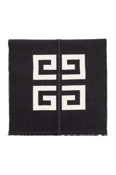Givenchy | Givenchy 4G Frayed Edge Knitted Scarf 5.7折