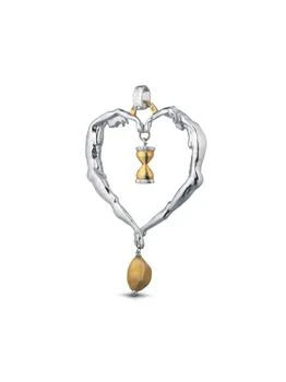 Puttini | Carpe Diem Pendant in Silver and Yellow Gold,商家KIRNA ZABÊTE,价格¥12074