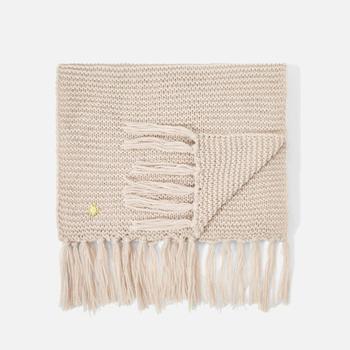 The Hut | Katie Loxton Chunky Fringed Knitted Scarf商品图片,额外6折, 额外六折