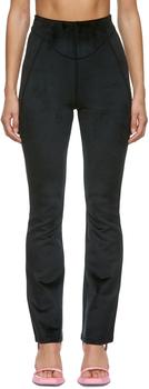 亚历山大·王精选, Alexander Wang | Black Velour Flared Leggings商品图片 