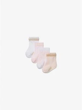 Michael Kors | 4-Pack Stretch Cotton Baby Socks,商家Michael Kors,价格¥408