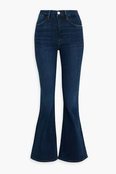 推荐Le Pixie Super high-rise flared jeans商品