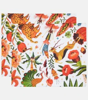 LA DOUBLE J | Jungle Book set of 2 placemats,商家MyTheresa,价格¥952