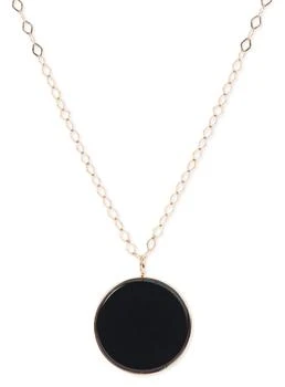 Ginette NY | Eve Onyx necklace,商家24S Paris,价格¥5094