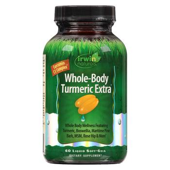 Irwin Naturals, Irwin Naturals | Whole-Body Turmeric Extra Liquid Softgels商品图片 独家减免邮费