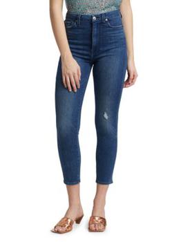 推荐Aubrey High-Rise Skinny Jeans商品