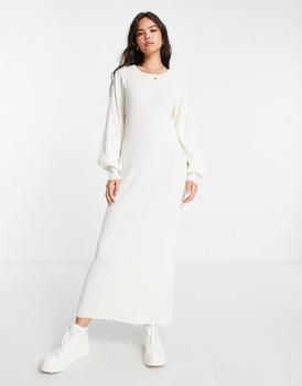 更多VERO MODA, VERO MODA | Vero Moda Aware knitted maxi dresss in cream商品图片 