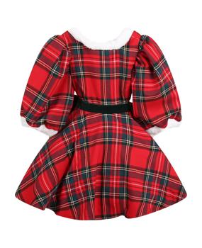 商品LA STUPENDERIA | Red Dress For Girl With Check And Bow,商家Italist,价格¥2184图片