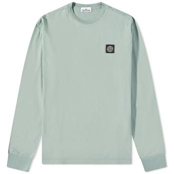 Stone Island | Stone Island Long Sleeve Patch Tee商品图片,6.9折