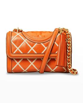 tory burch fleming多少钱, Tory Burch | Fleming Pop Small Quilt Convertible Shoulder Bag商品图片 7.4折