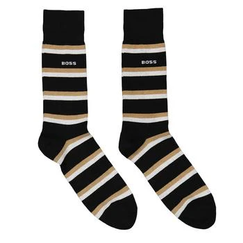 Hugo Boss | Boss Men's Black Stripe Sock 7.1折, 满$75减$5, 满减
