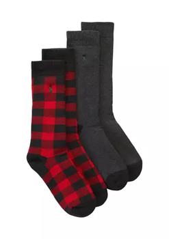 推荐Buffalo Check Slack Socks - 2 Pack商品