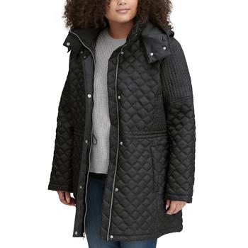 推荐Marc New York Womens Plus Tribeca Quilted Winter Coat商品