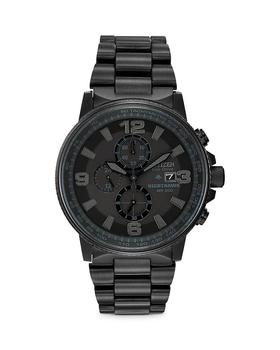 Citizen | Eco-Drive Blackout Nighthawk Chronograph, 42mm商品图片,9折, 满$100享8.5折, 独家减免邮费, 满折