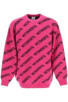 Vetements | MONOGRAM JACQUARD SWEATER商品图片,7.5折×额外7折, 额外七折