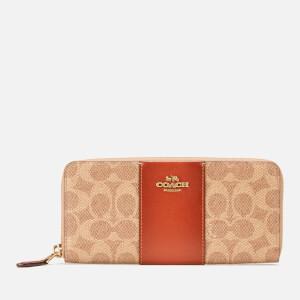 推荐Coach Women's Signature Zip Wallet商品