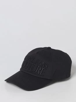 推荐Versace Jeans Couture hat with embroidered logo商品