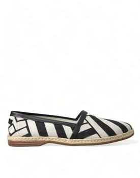 Dolce & Gabbana | Dolce & Gabbana Chic Striped Canvas Espadrilles,商家SEYMAYKA,价格¥2177