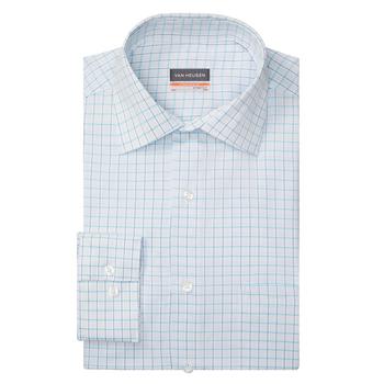 Van Heusen好不好, Van Heusen | Men's Stain Shield Regular Fit Dress Shirt商品图片 4折×额外8折, 额外八折