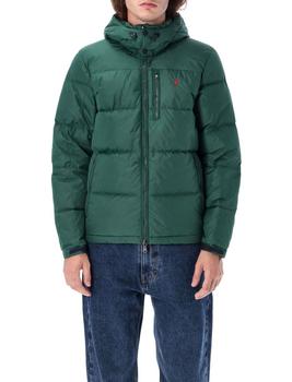 Ralph Lauren | Polo Ralph Lauren Logo Embroidered Hooded Down Jacket商品图片,5.7折