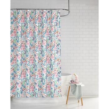 商品Butterfly Garden 13-Pc. Shower Curtain Set, Created for Macy's图片
