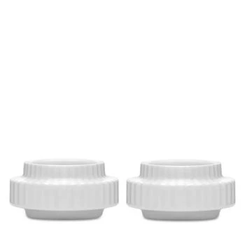 Rosendahl | Lyngby Porcelain Tealight Holder, Set of 2,商家Bloomingdale's,价格¥298