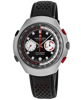 加拿大watchmaxx, Hamilton | Hamilton American Classic Limited Edition Black Dial Black Leather Strap Unisex Watch H51616731商品图片 8.9折
