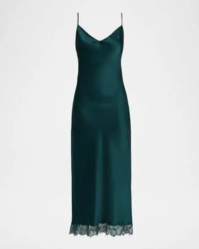 Sablyn | Taylor Bias-Cut Silk Slip Dress,商家Neiman Marcus,价格¥5164