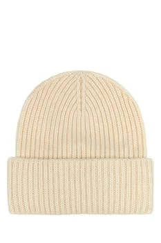 推荐Ivory wool blend beanie hat商品