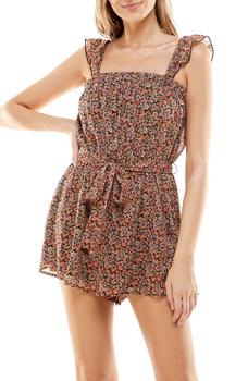 ROW A, ROW A | Ruffle Strap Romper商品图片 