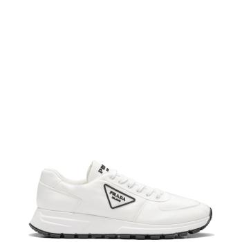 Prada | 【预售3-7天】PRADA/普拉达 22年春夏新款 PRAX 01系列 男士白色再生尼龙华达呢材质系带运动鞋4E3576_3LFV_F0009商品图片,7.9折, 包邮包税