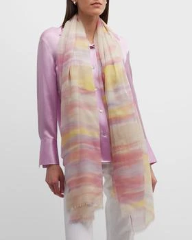 Loro Piana | Sunset Gradient Cashmere Stole 