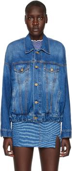 商品VITELLI | SSENSE Exclusive Blue Denim Jacket,商家SSENSE,价格¥7604图片