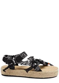 推荐Trekky bandana-print espadrille sandals商品