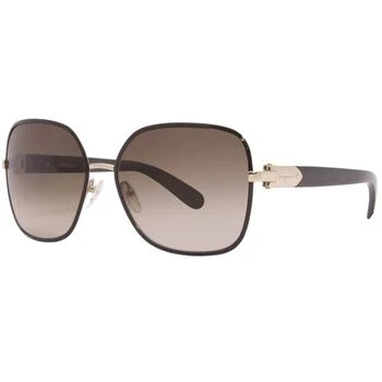 推荐Salvatore Ferragamo Women's Sunglasses - Grey Gradient Lens Butterfly | SF150S 733商品