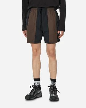 推荐Tech Pack Woven Shorts Stripe Black / Baroque Brown商品