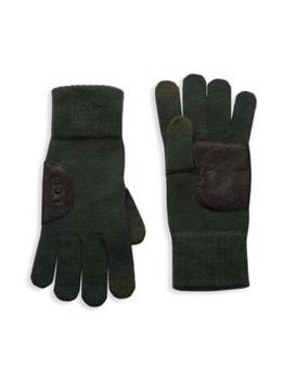 推荐Leather Trim Gloves商品