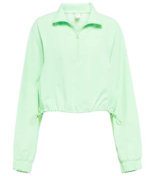 始祖鸟瑜伽, Alo | Quarter-zip cropped top商品图片 