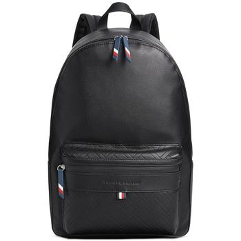 商品Tommy Hilfiger | Men's Leo Logo Embossed Adjustable Strap Backpack,商家Macy's,价格¥747图片