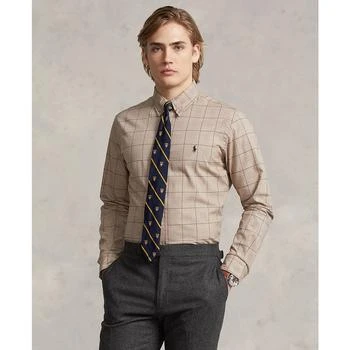 Ralph Lauren | Men's Cotton Classic-Fit Checked Twill Shirt,商家Macy's,价格¥674