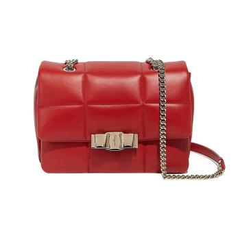 牛皮菲拉格慕皮带, Salvatore Ferragamo | SALVATORE FERRAGAMO 女士红色牛皮单肩斜挎包 21-H342-709439商品图片 满$100享9.5折, 满折